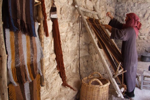 Nazareth Village weaving